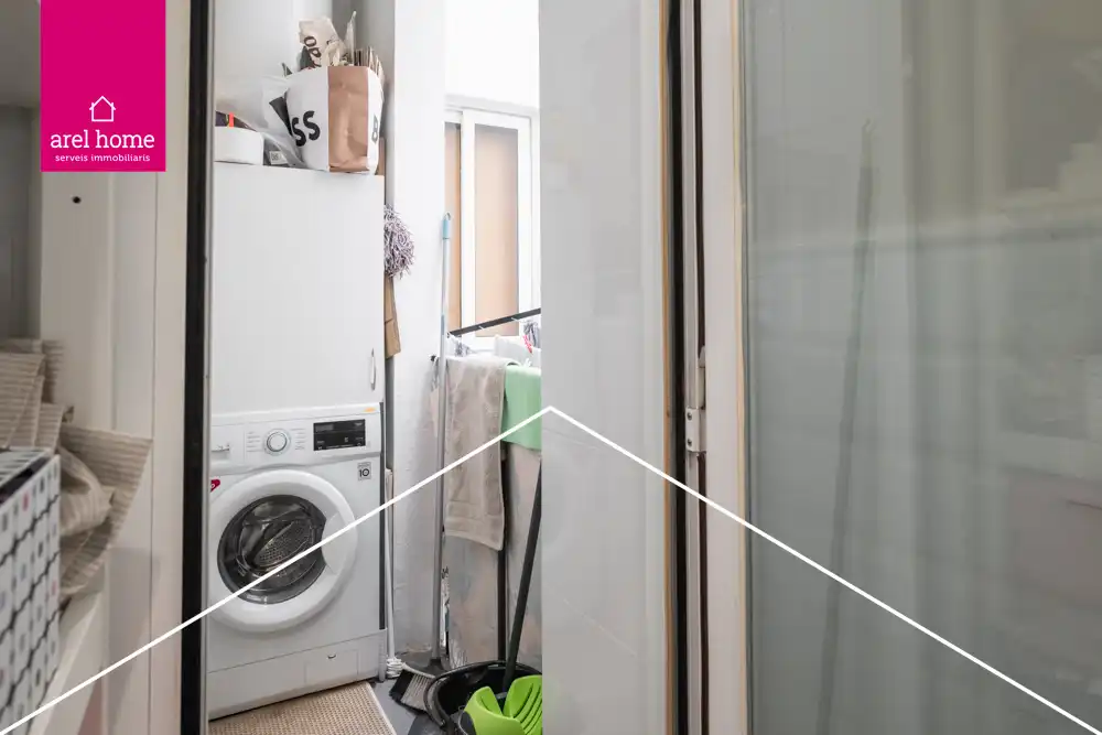 Schlafzimmer von Wohnung zum Verkauf in Esplugues de Llobregat mit Klimaanlage, Heizung und Parkett