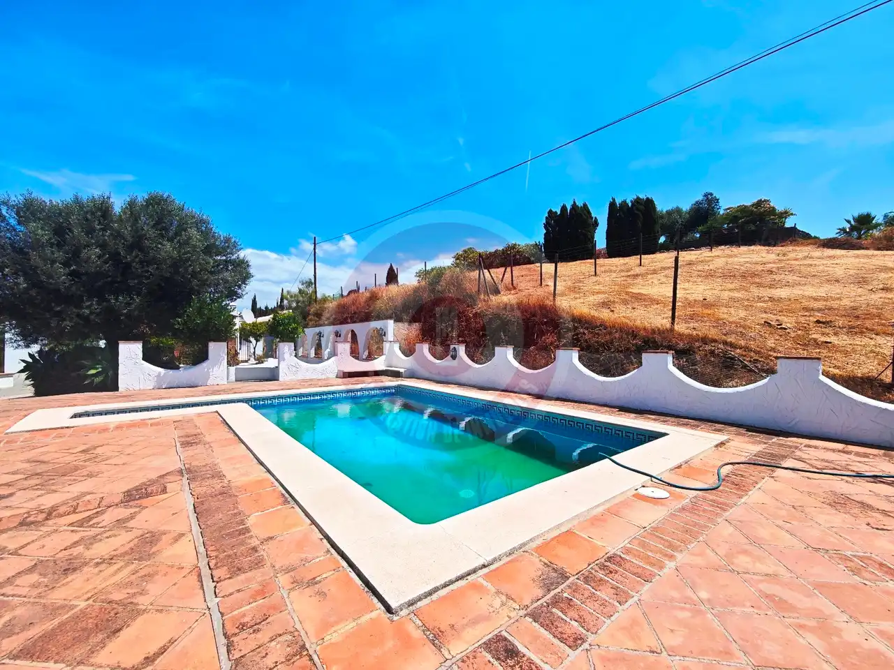 Swimming pool of Houses for sale in Viñuela  with Private garden, Terrace and Swimming Pool