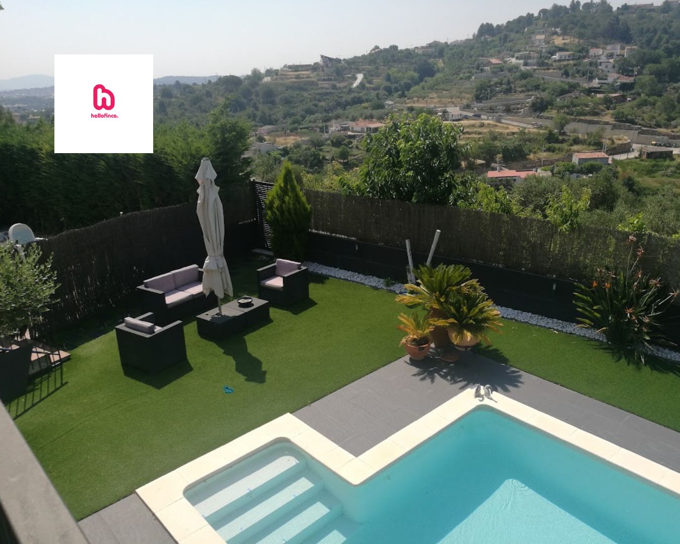 Swimming pool of House or chalet for sale in Terrassa  with Air Conditioner, Heating and Private garden