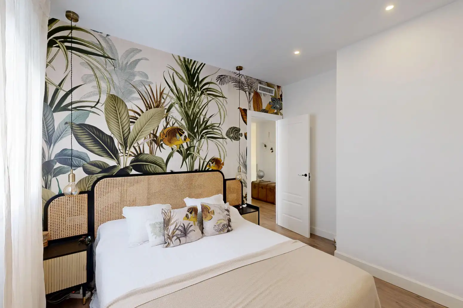 Bedroom of Houses for sale in Cartagena  with Air Conditioner, Parquet flooring and Terrace