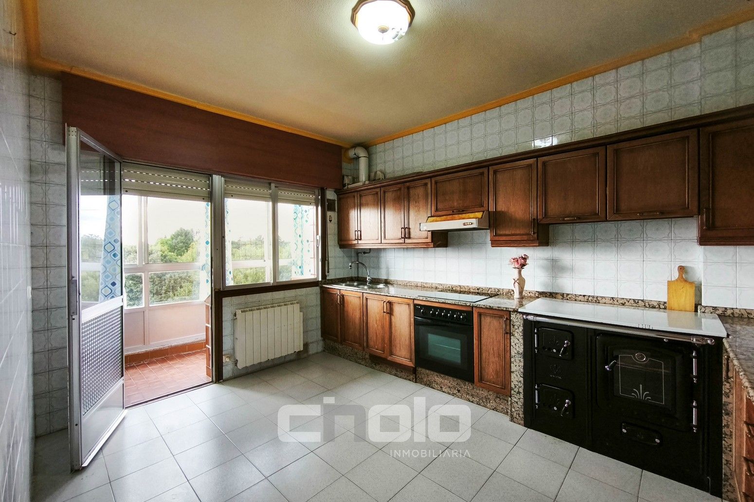 Kitchen of Flat for sale in Palas de Rei  with Heating and Furnished