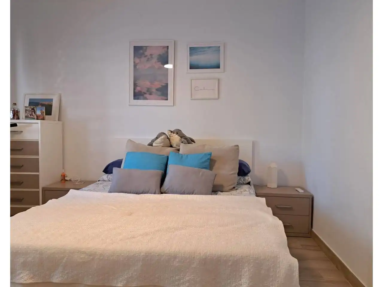 Habitación de Piso de alquiler en Vilanova i la Geltrú con Calefacción, Terraza y Amueblado
