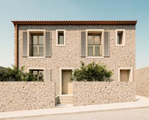 Exterior view of Single-family semi-detached for sale in Vilafranca de Bonany  with Air Conditioner, Terrace and Swimming Pool