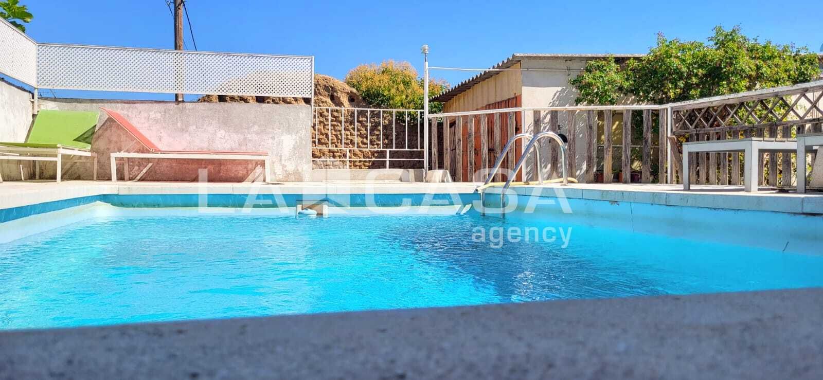 Swimming pool of House or chalet for sale in San Miguel del Pino  with Heating, Terrace and Storage room