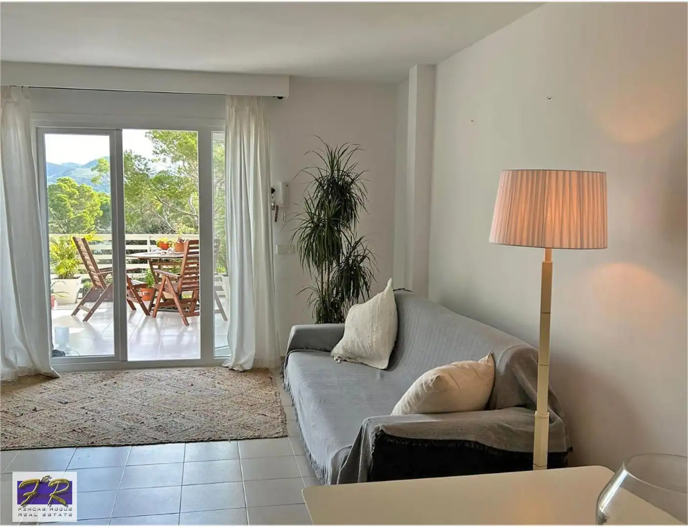 Wohnzimmer von Wohnung zum Verkauf in Pollença mit Klimaanlage, Abstellraum und Schwimmbad