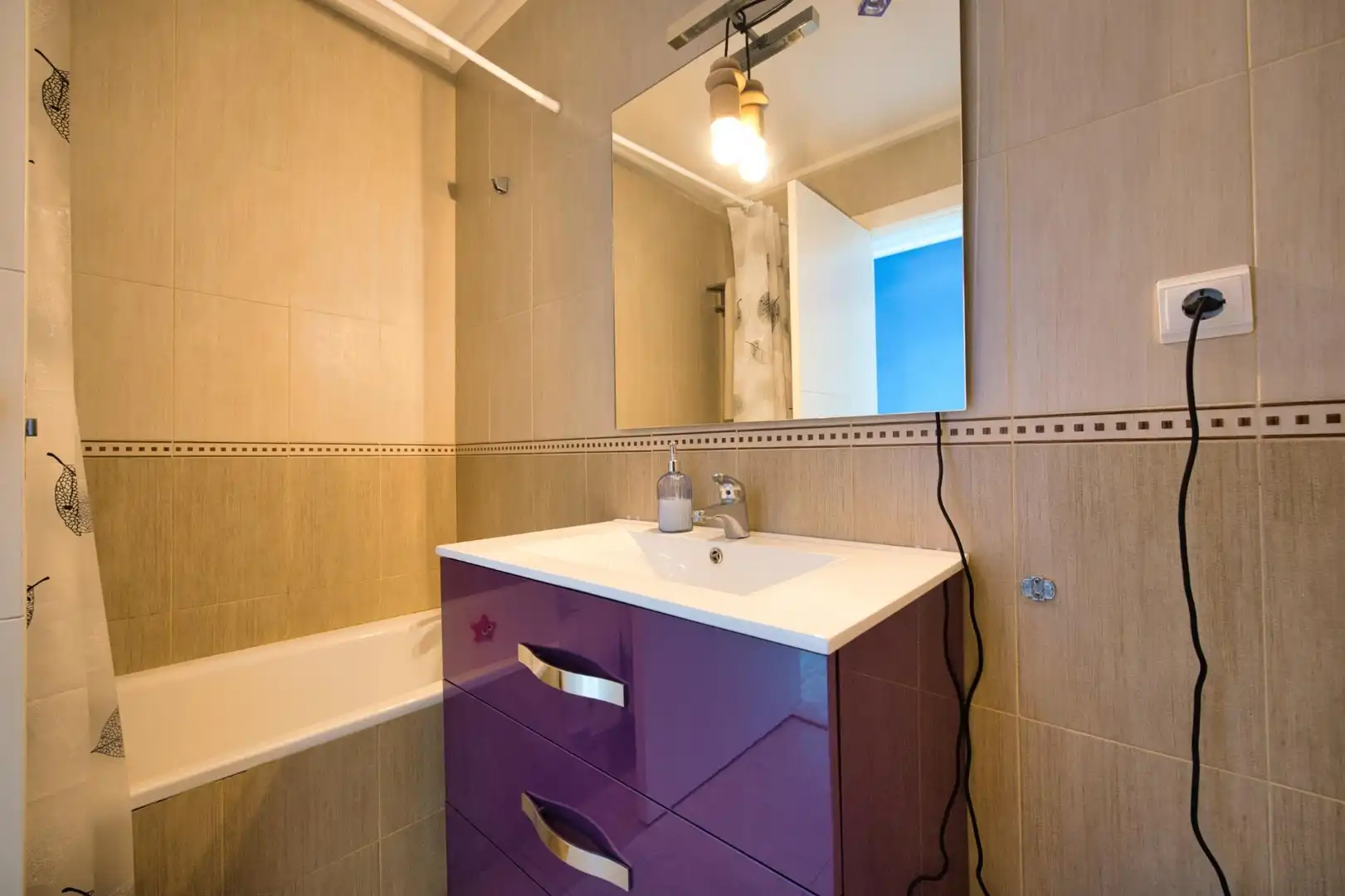 Badezimmer von Wohnung zum Verkauf in Monforte del Cid mit Klimaanlage, Abstellraum und Möbliert