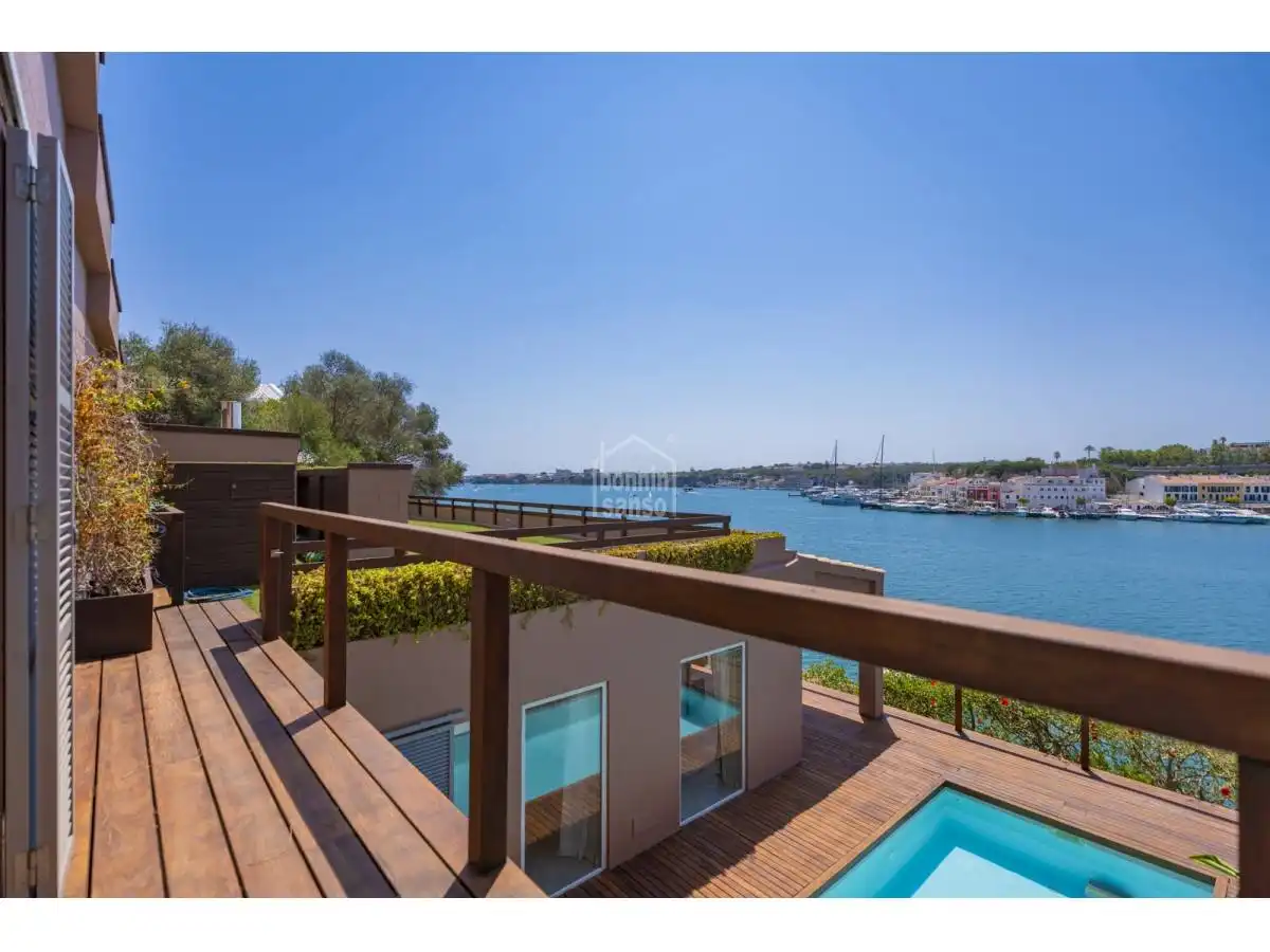 Terraza de Casa o chalet en venta en Maó - Mahón con Calefacción, Terraza y Piscina