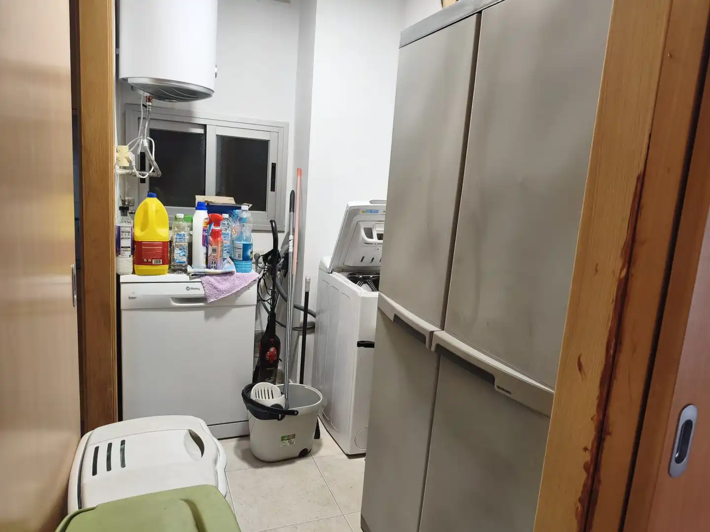 Kitchen of Flat for sale in Sant Boi de Llobregat  with Air Conditioner and Balcony