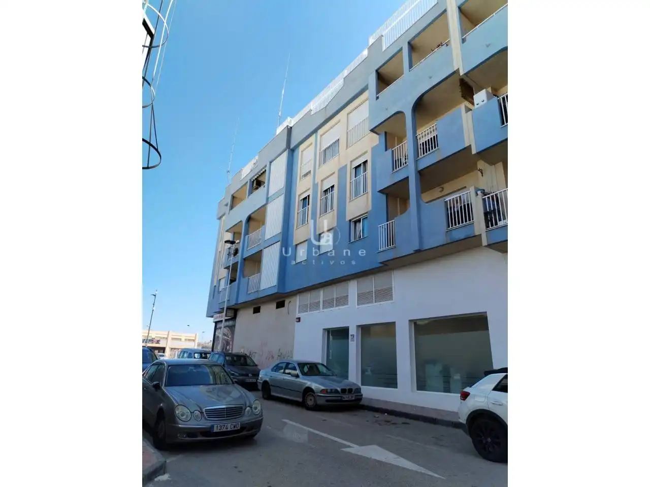 Vista exterior de Piso en venta en Mazarrón