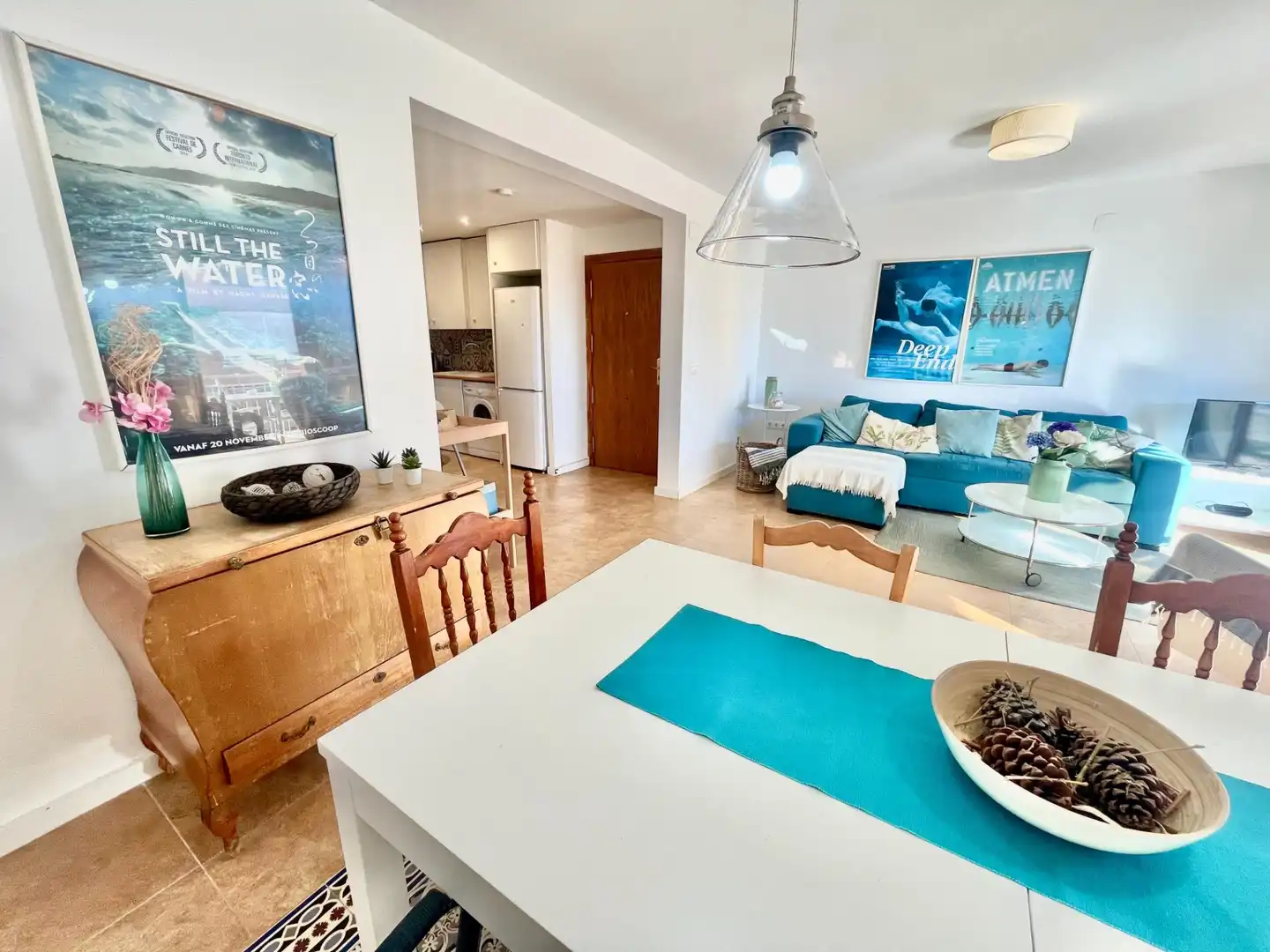 Esszimmer von Wohnung zum Verkauf in El Campello mit Klimaanlage, Terrasse und Balkon