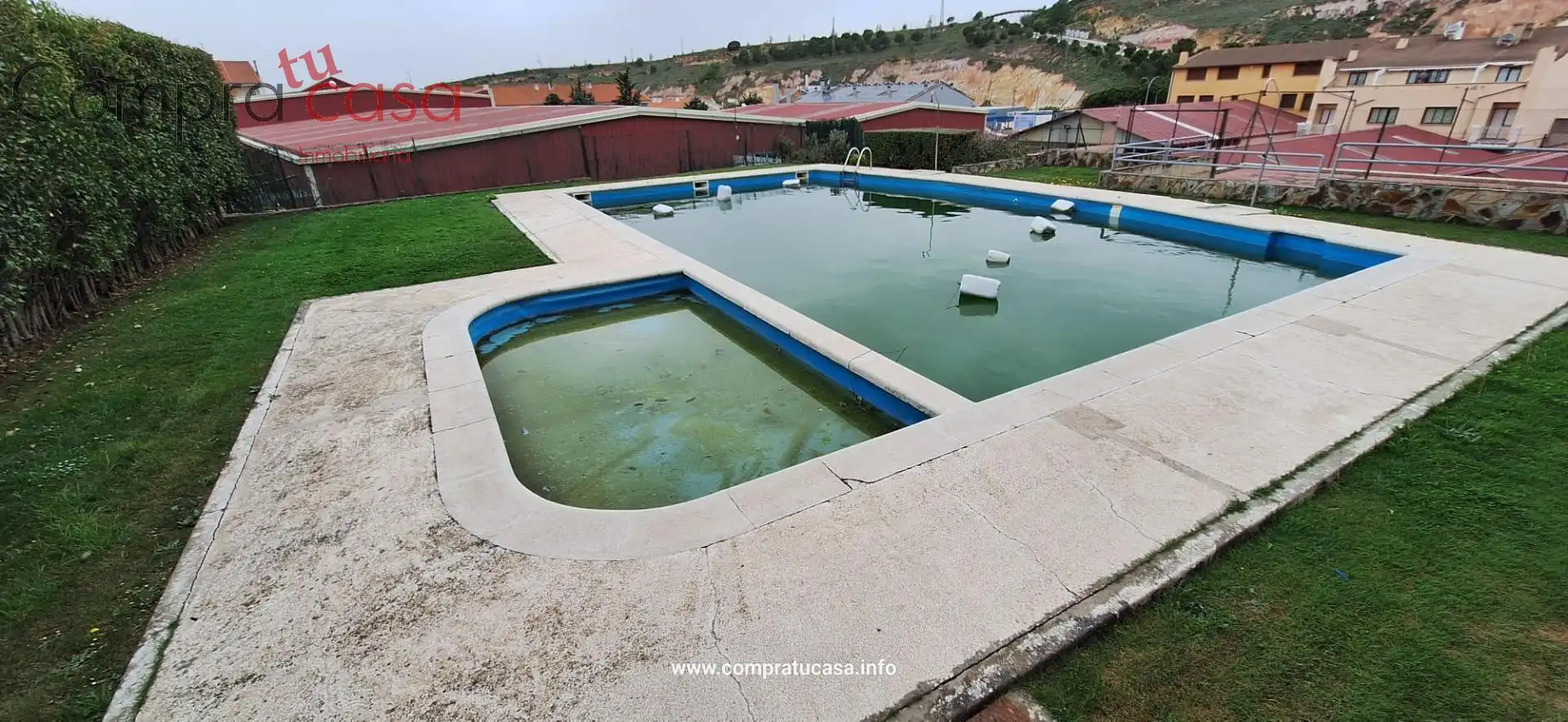 Piscina de Piso en venta en La Lastrilla  con Jardín privado, Parquet y Terraza