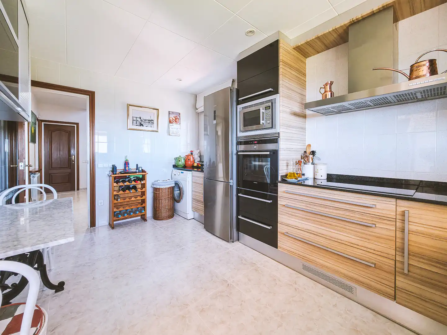 Küche von Haus oder Chalet zum Verkauf in Sant Cebrià de Vallalta mit Heizung, Privatgarten und Terrasse