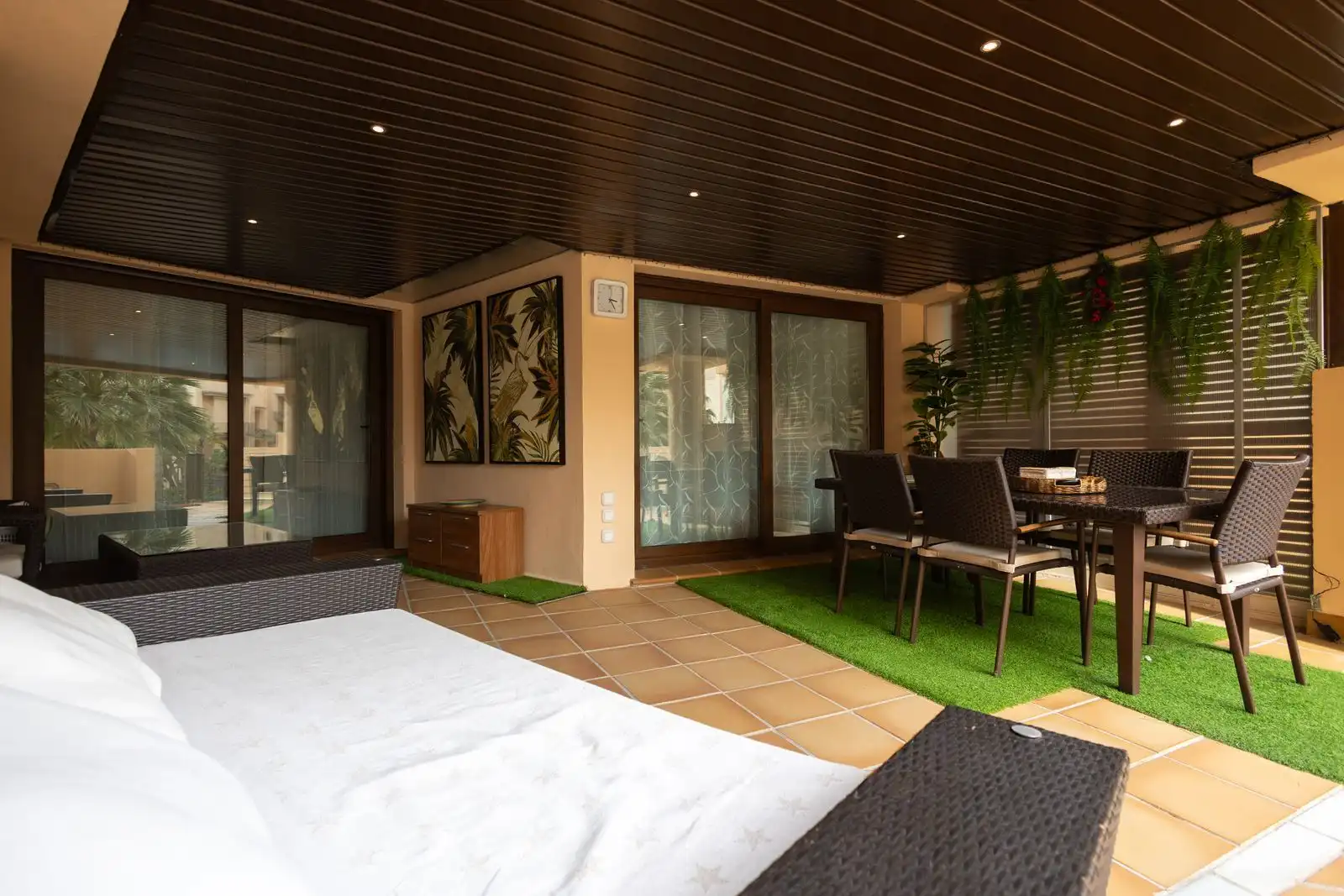 Terraza de Apartamento en venta en Estepona con Aire acondicionado, Terraza y Amueblado
