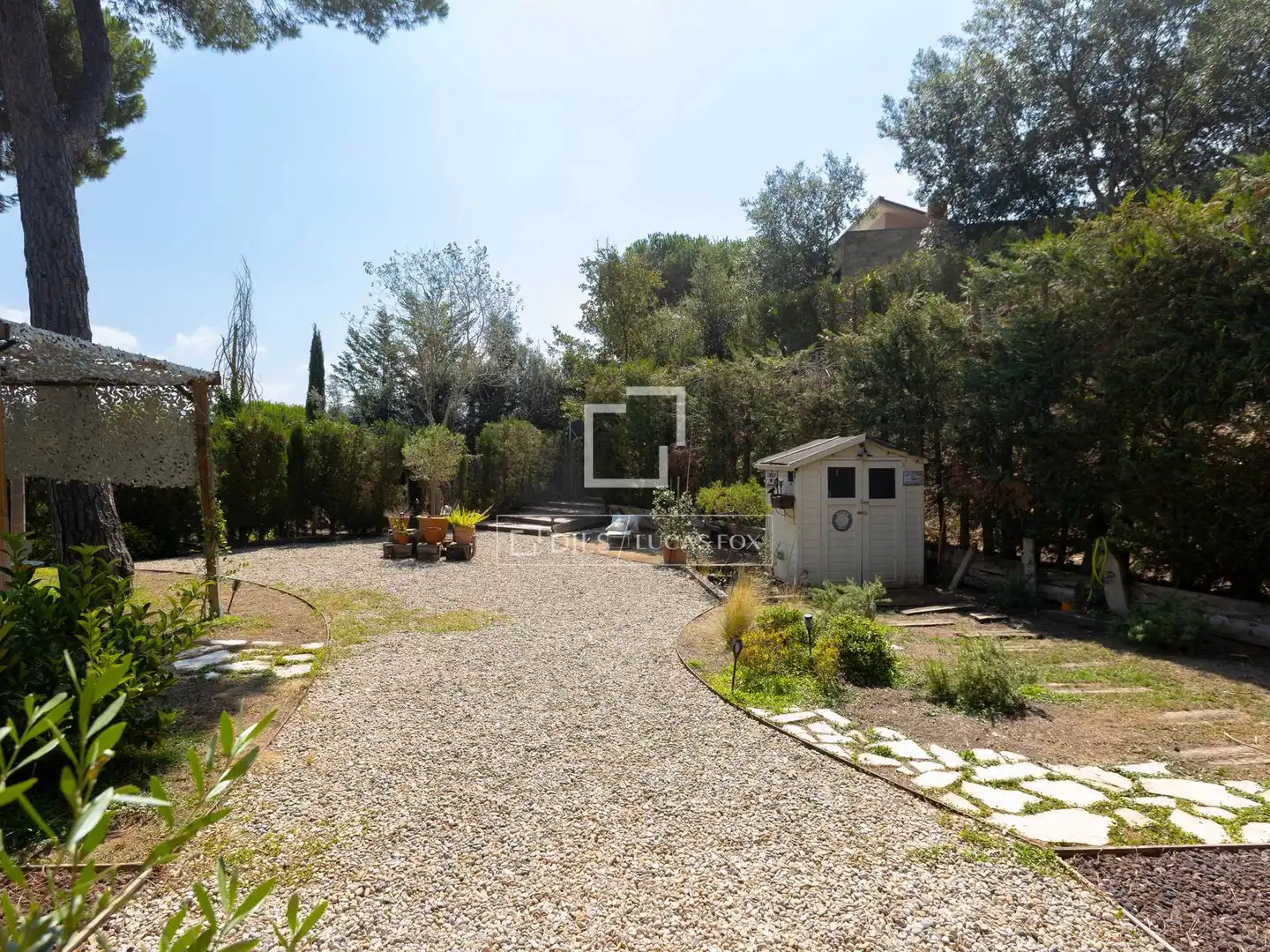 Jardín de Finca rústica en venta en Vallromanes con Calefacción, Jardín privado y Parquet