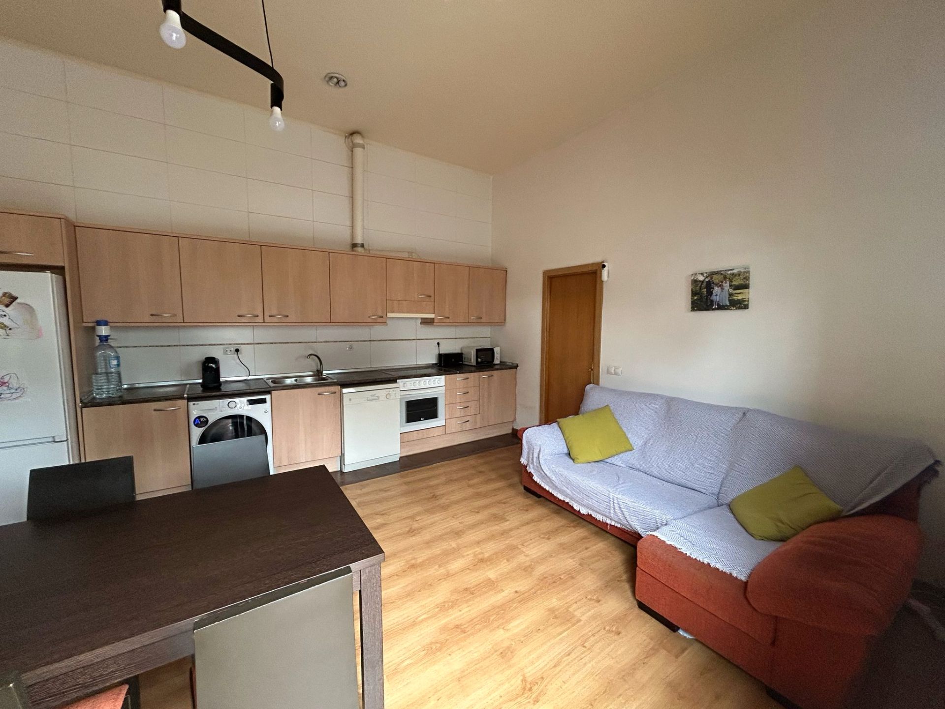 Kitchen of Planta baja for sale in Sabadell  with Air Conditioner, Parquet flooring and Oven