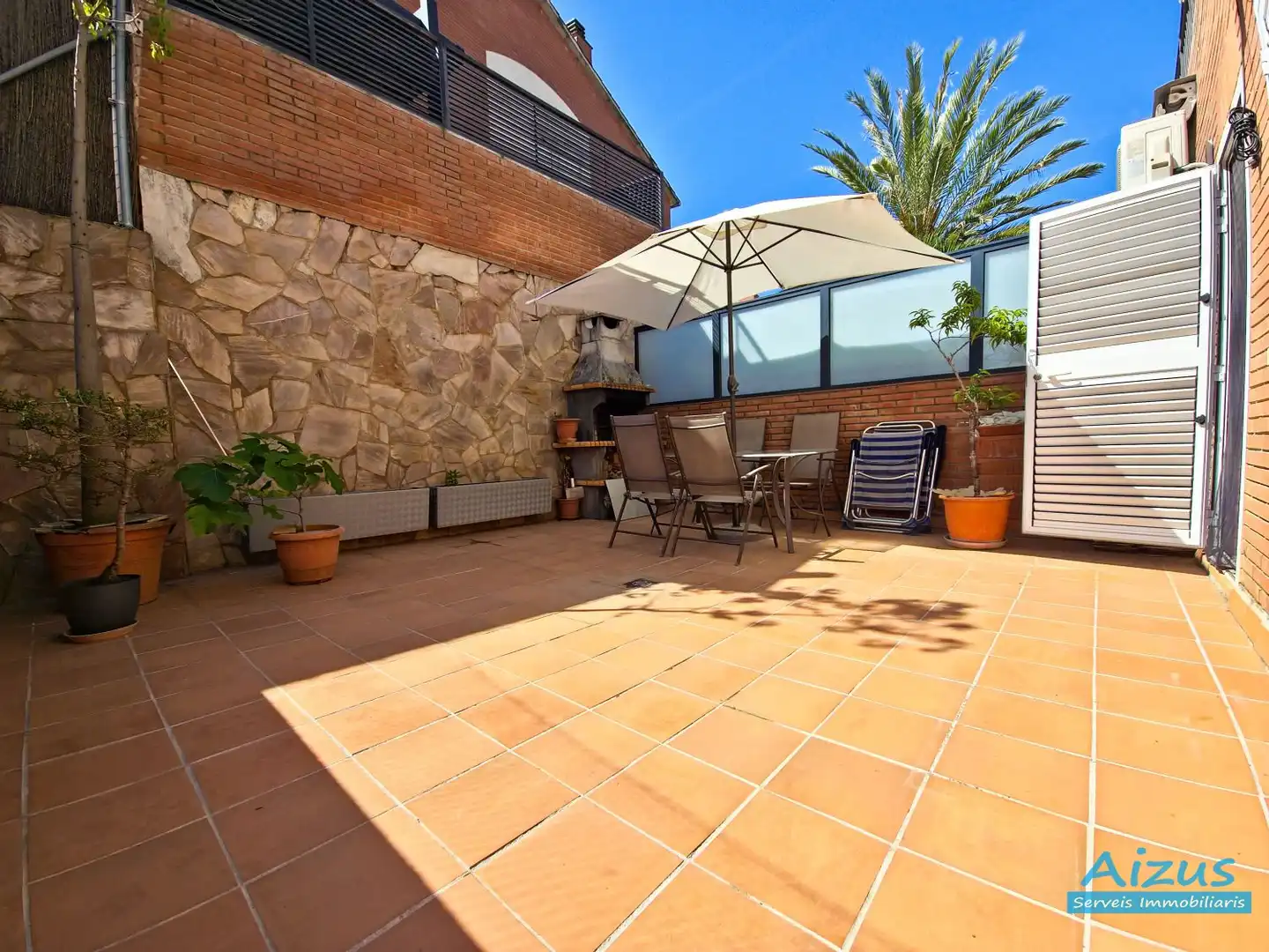 Terraza de Casa adosada en venta en Santa Perpètua de Mogoda con Aire acondicionado, Calefacción y Terraza