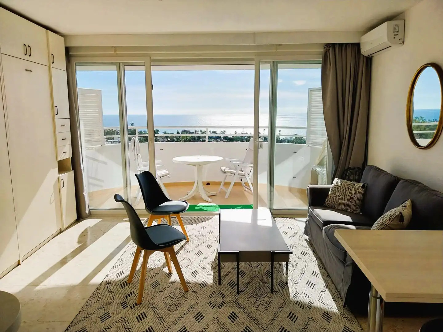 Balcony of Study for sale in Marbella  with Air Conditioner, Private garden and Terrace