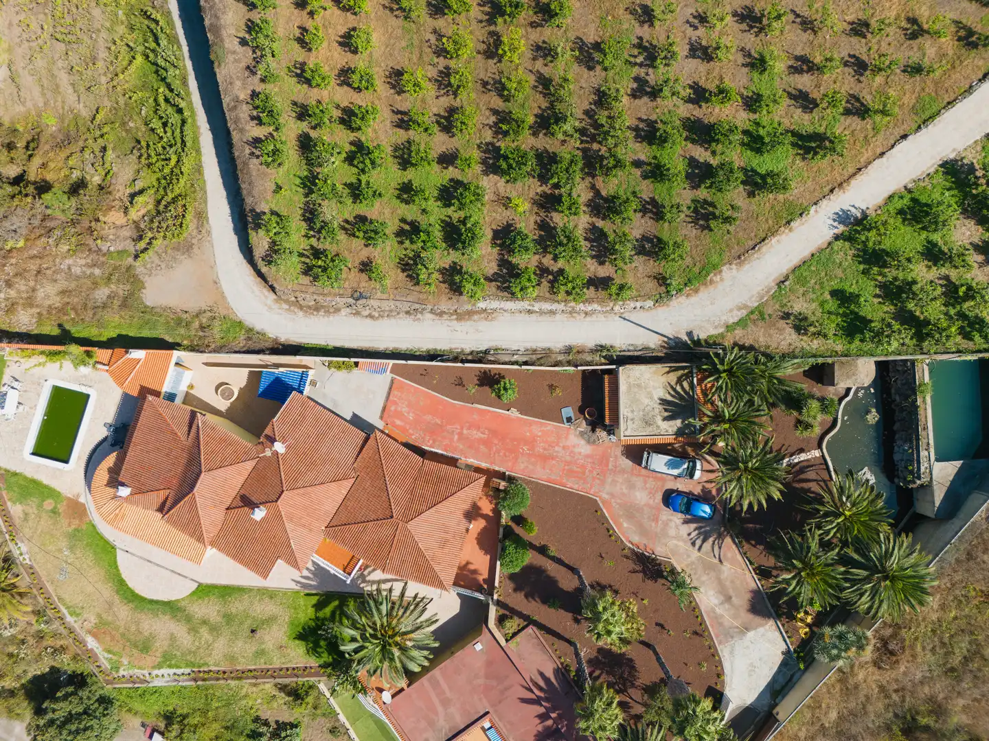 Vista exterior de Casa o xalet en venda en Los Realejos amb Jardí privat, Terrassa i Traster