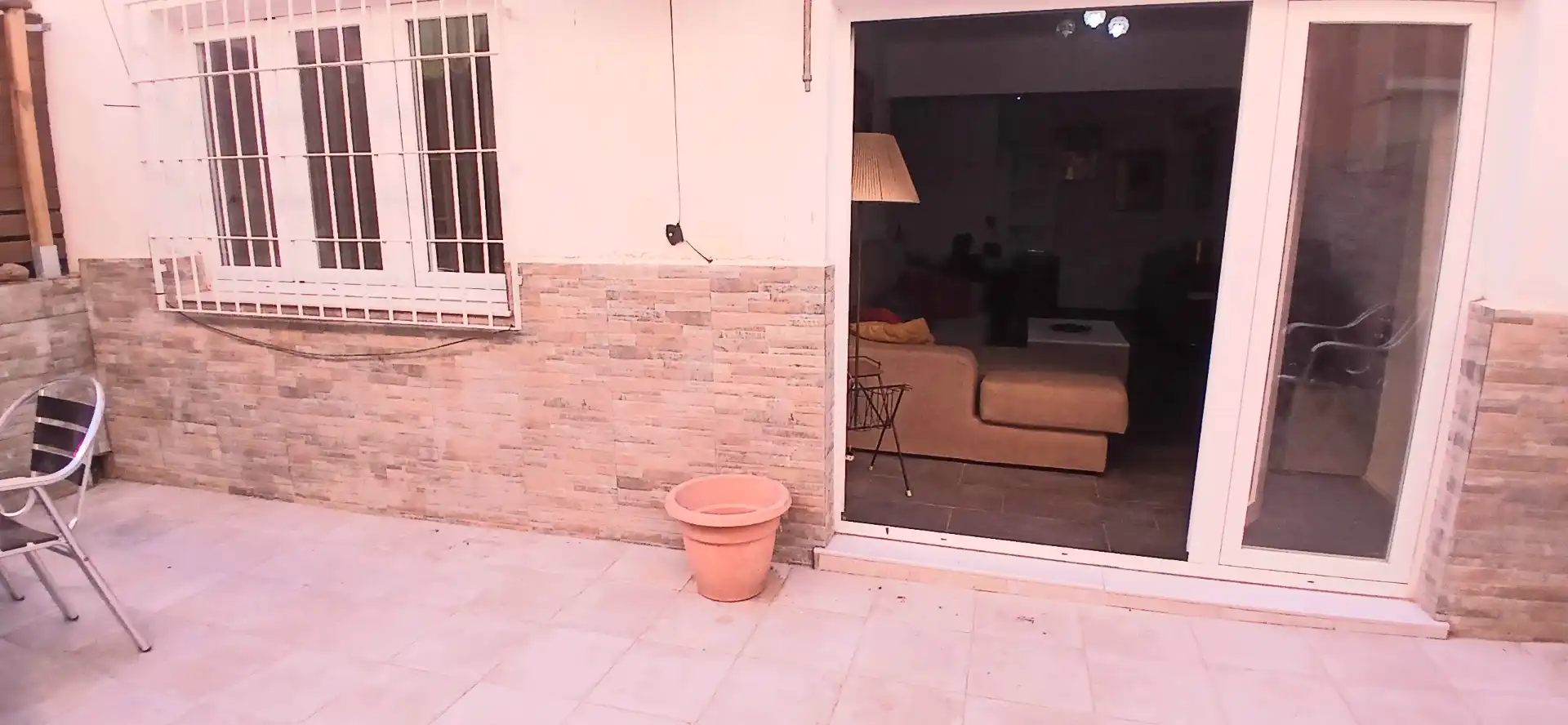Terrassa de Pis de lloguer en Almería amb Aire condicionat, Terrassa i Moblat