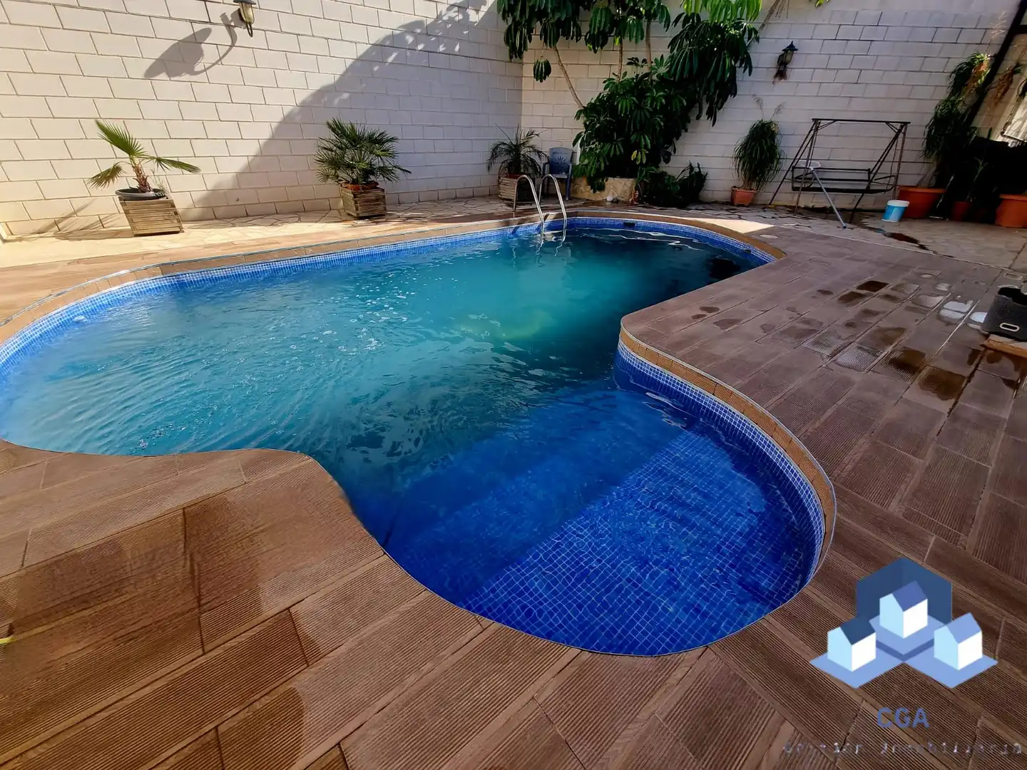 Swimming pool of Houses for sale in Lorca  with Air Conditioner, Heating and Private garden