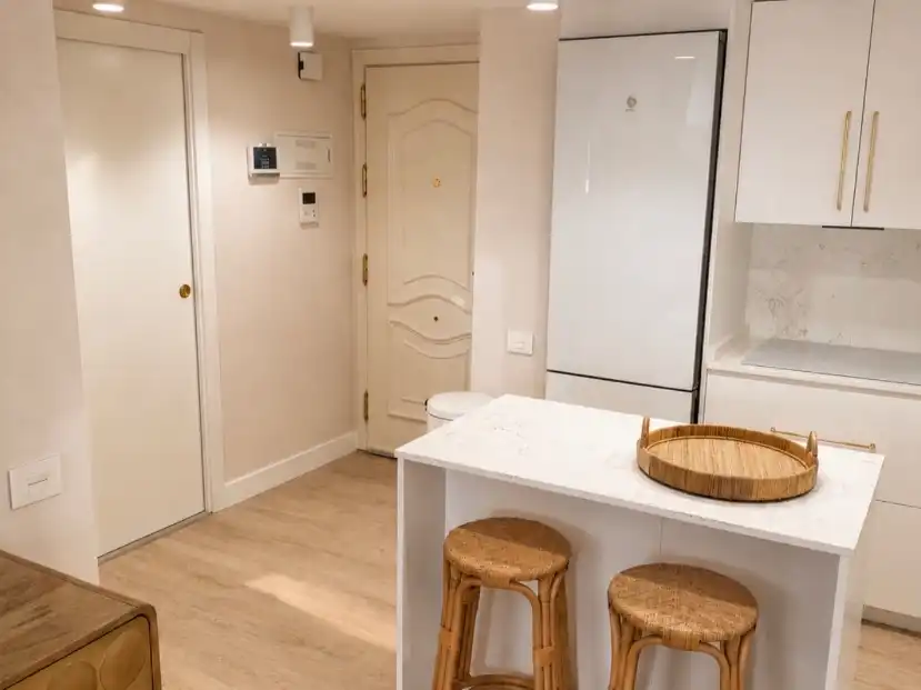 Kitchen of Flat for sale in Benicasim / Benicàssim  with Air Conditioner, Terrace and Swimming Pool