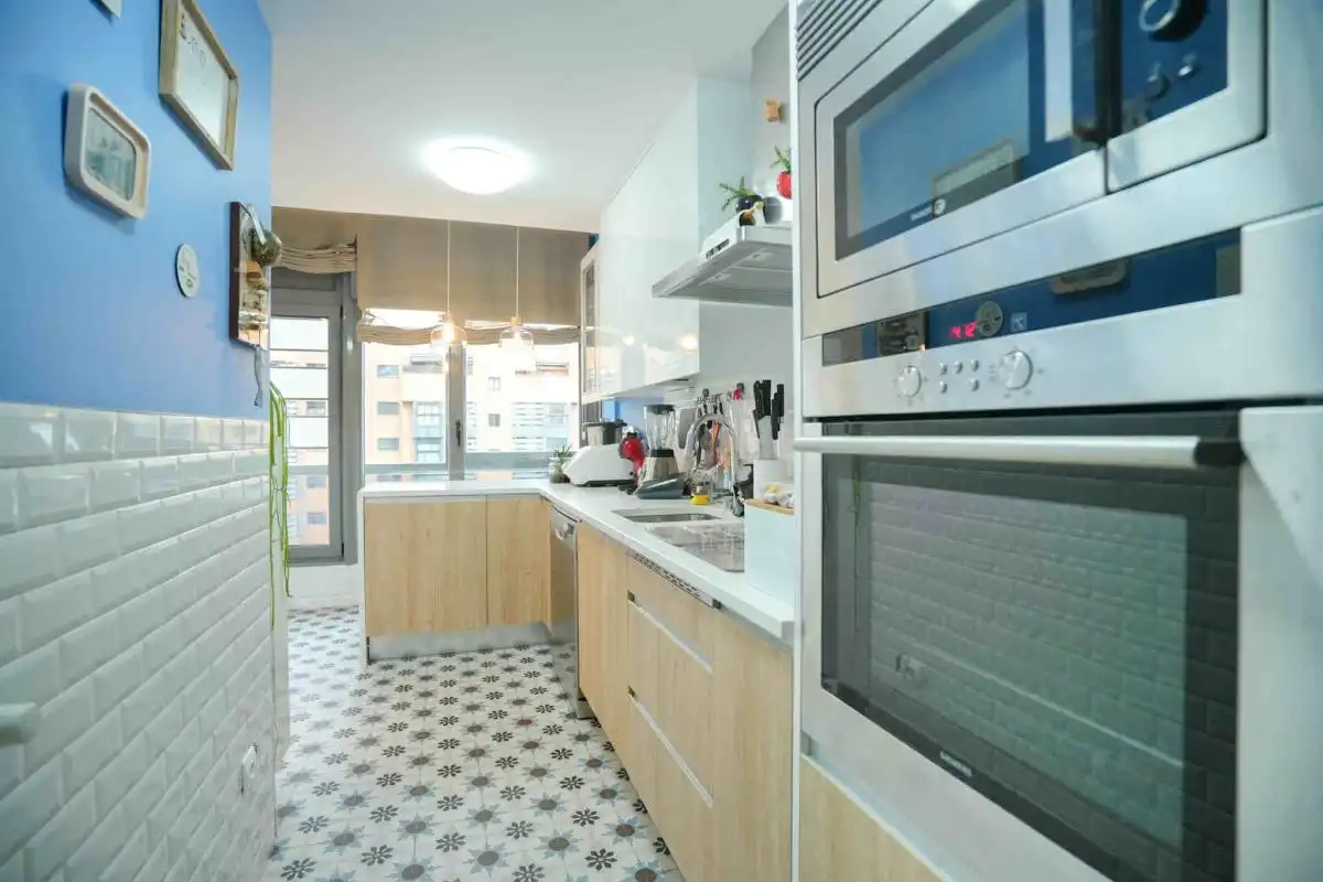 Cocina de Ático en venta en Madrid con Aire acondicionado, Calefacción y Jardín privado