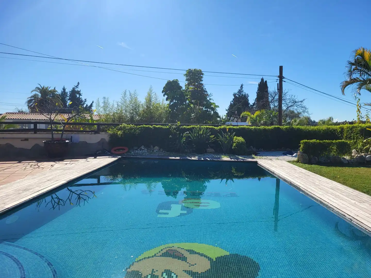 Piscina de Finca rústica en venda en Marbella amb Aire condicionat, Calefacció i Jardí privat