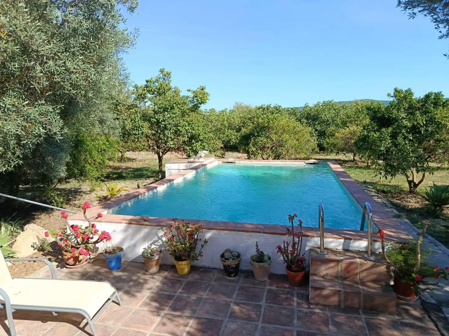 Casa rústica amb piscina en venda a San Martín del Tesorillo