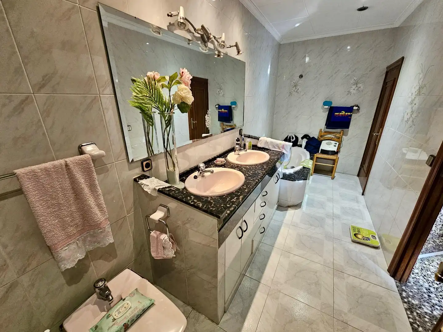 Bathroom of Houses for sale in Tordera  with Private garden, Terrace and Swimming Pool