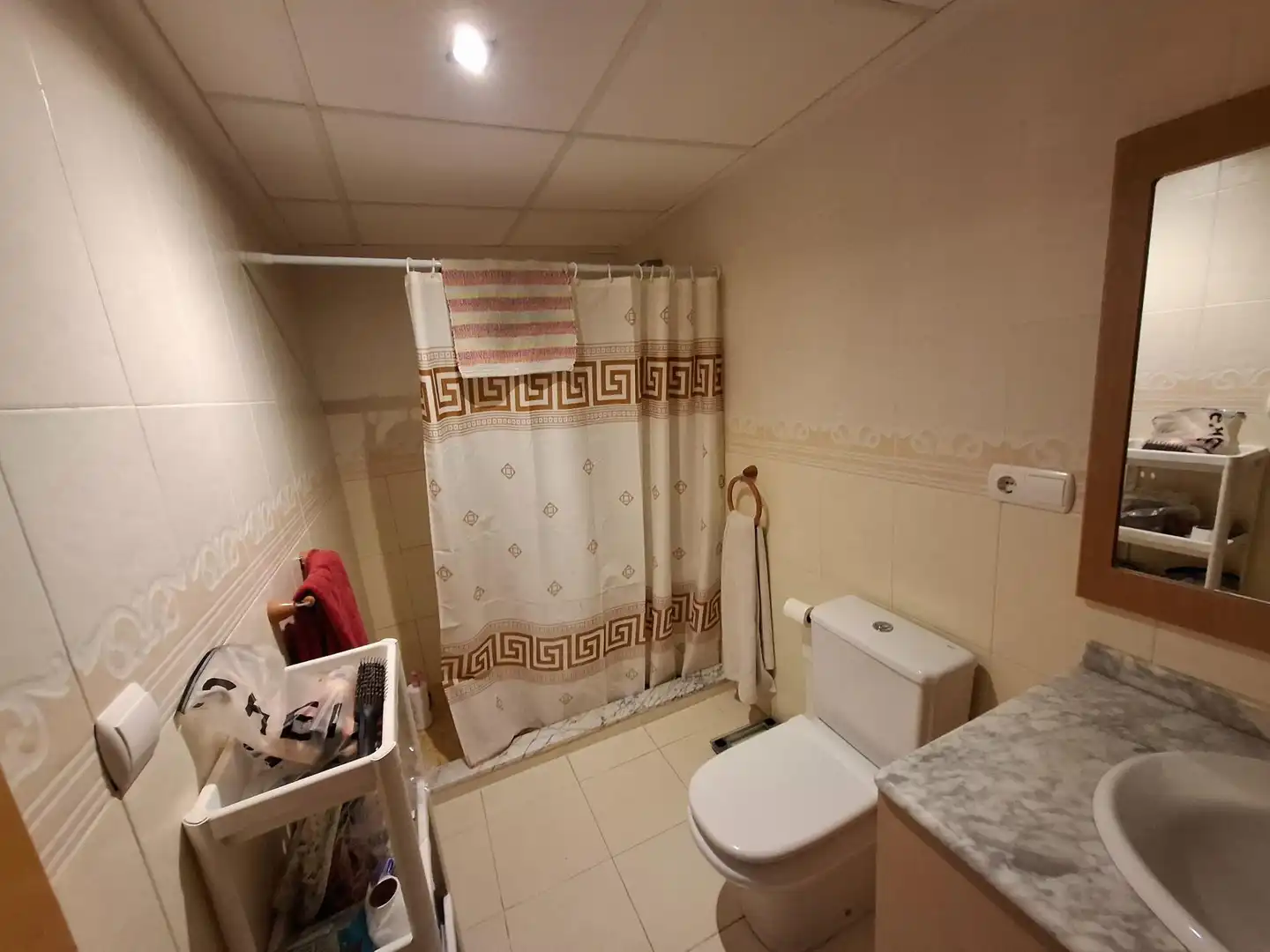 Baño de Dúplex en venta en L'Olleria con Balcón