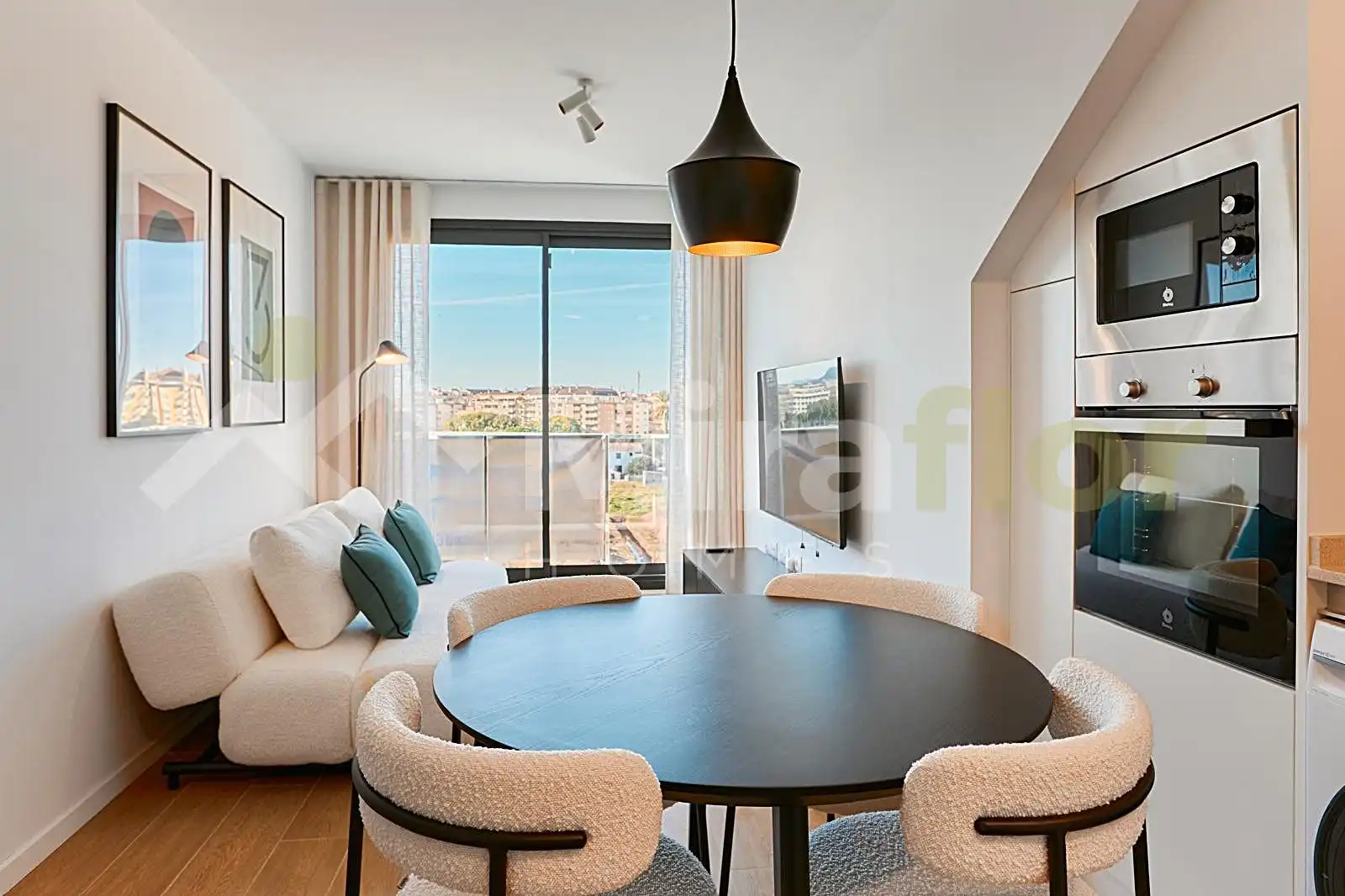 Living room of Attic for sale in Dénia  with Air Conditioner, Terrace and Storage room