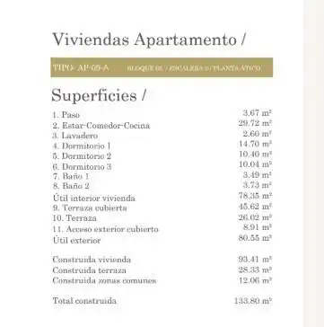 Attique avec terrasse à vendre à Bonalba - Cotoveta, imagen 8