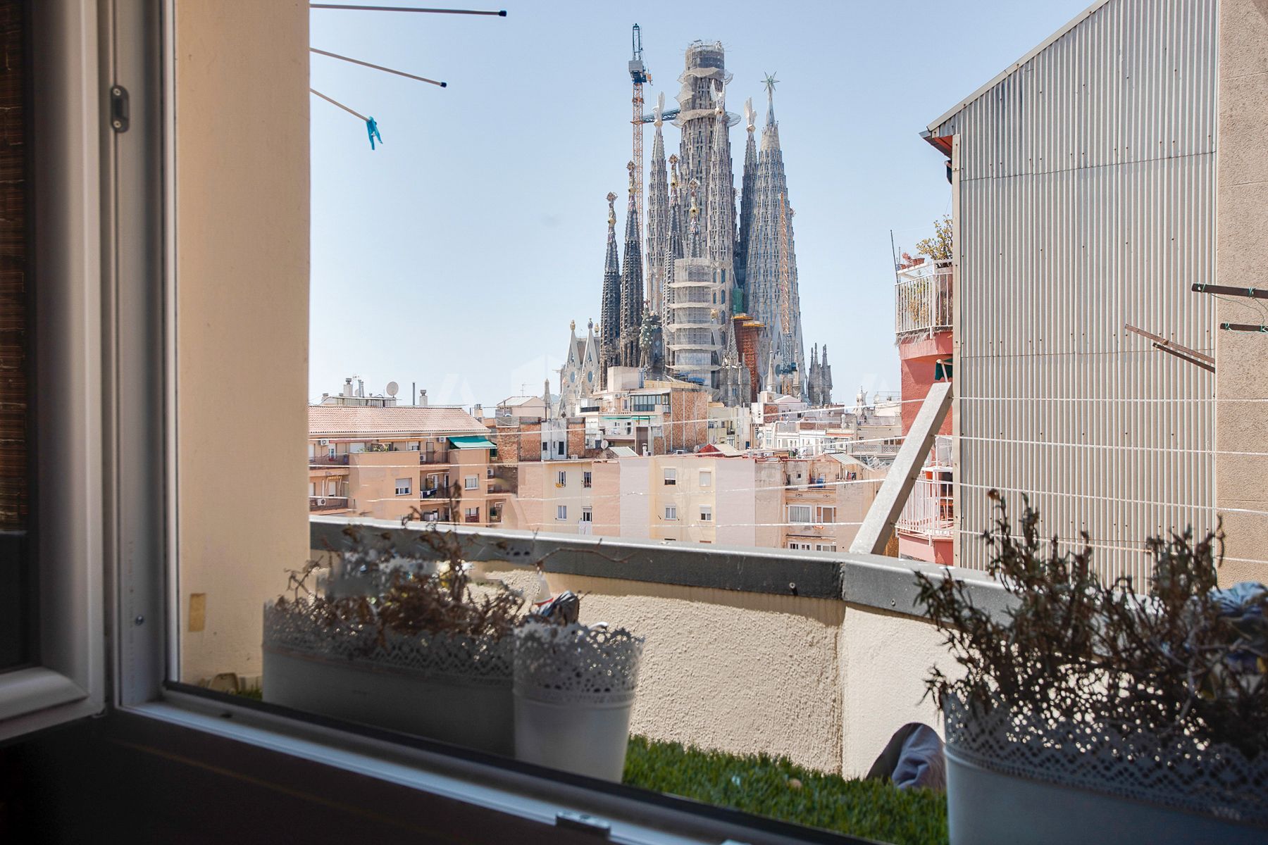 Exterior view of Attic for sale in  Barcelona Capital  with Heating and Terrace