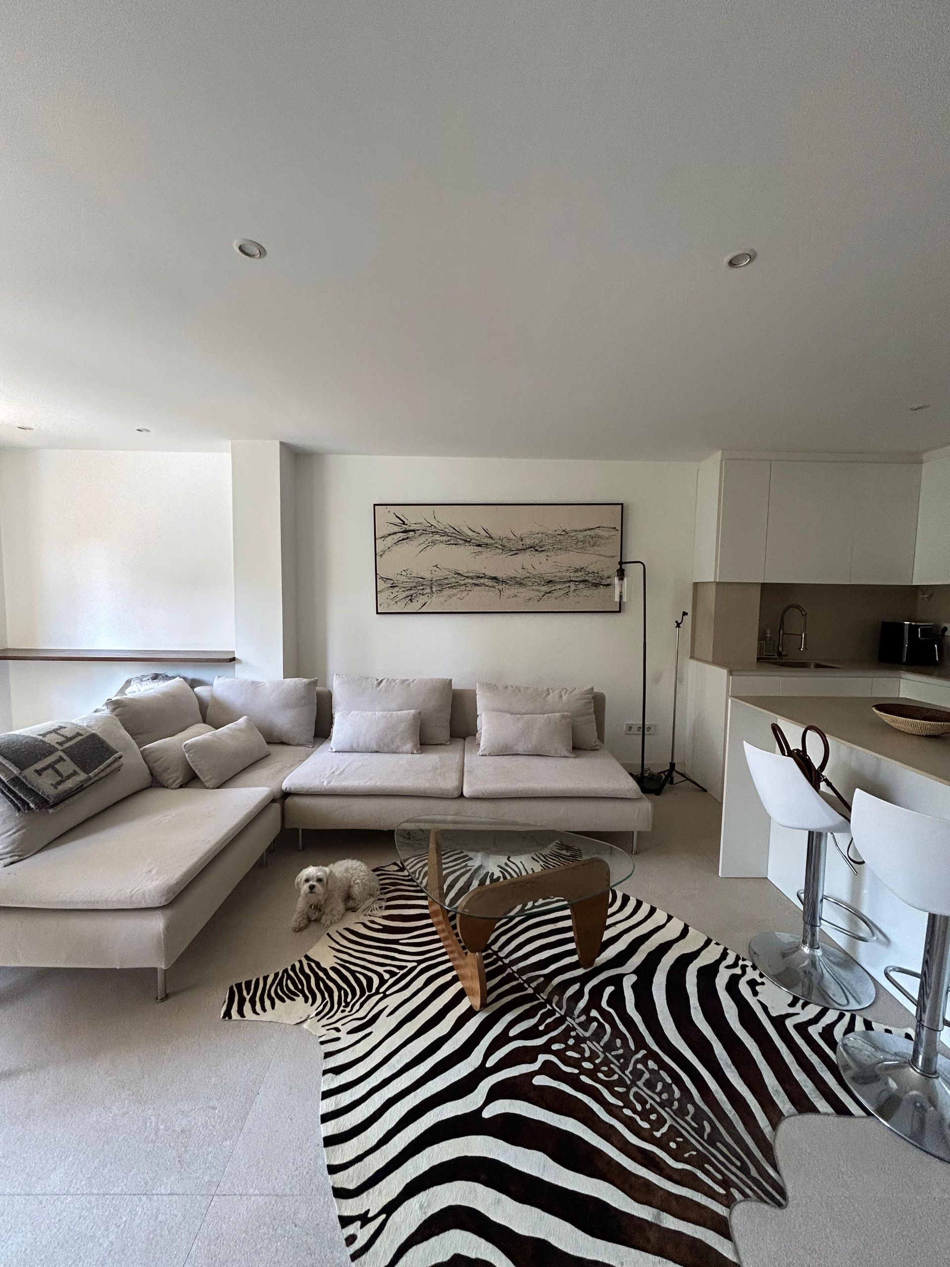Living room of Apartment to rent in  Palma de Mallorca  with Air Conditioner, Terrace and Furnished