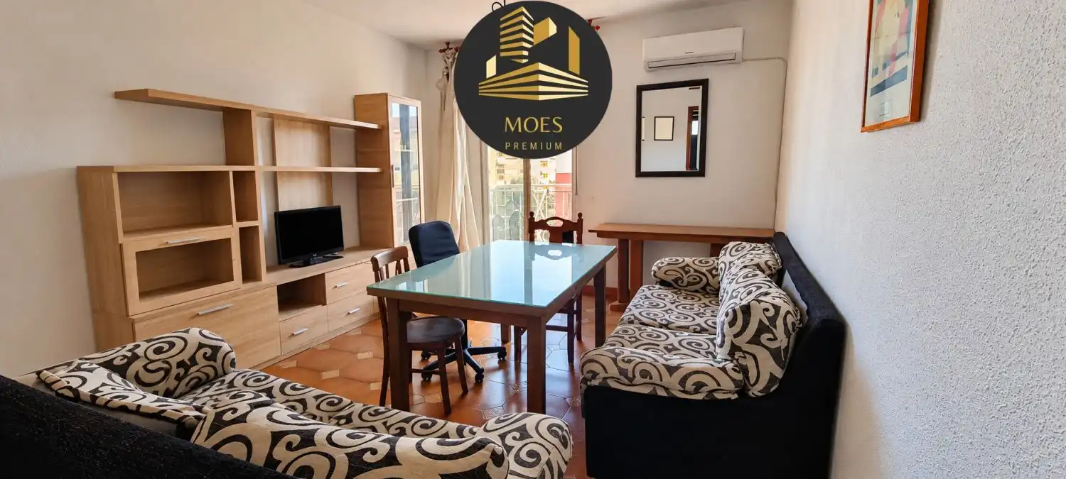 Living room of Flat for rent in Avda de Madrid - Pº de la Estación