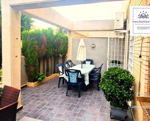 Terrassa de Casa adosada en venda en Torrevieja amb Aire condicionat, Calefacció i Jardí privat