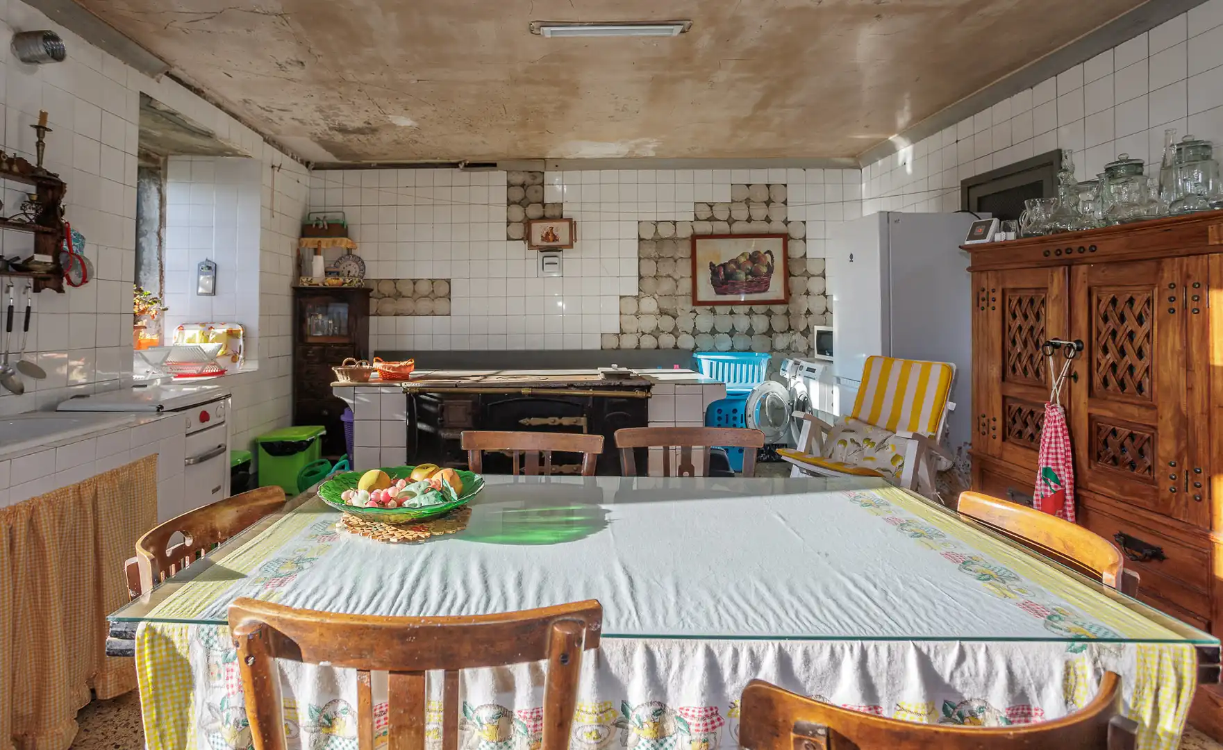 Cocina de Casa o chalet en venta en Lugo con Jardín privado, Terraza y Amueblado
