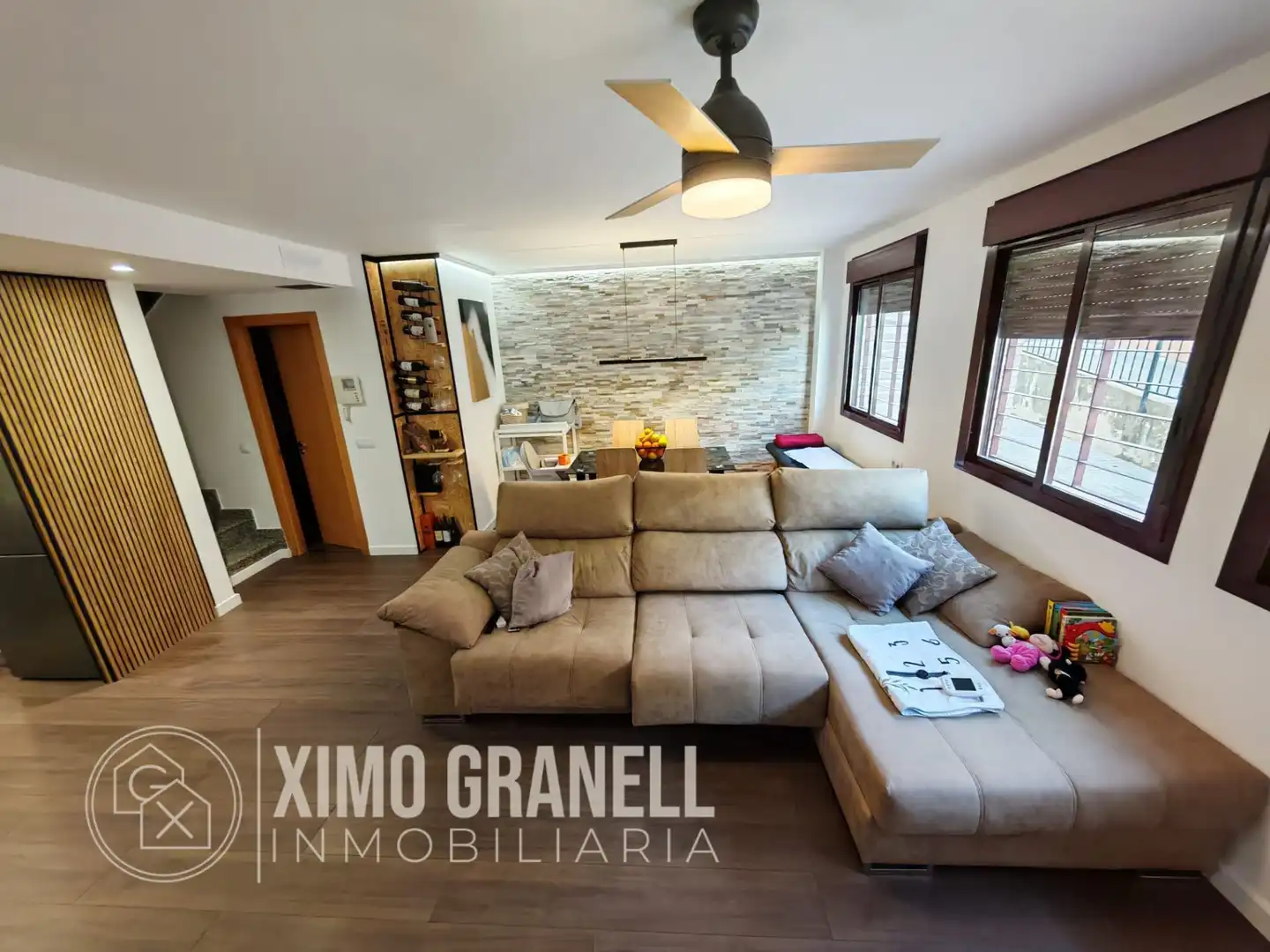 Wohnzimmer von Maisonette zum Verkauf in La Vall d'Uixó mit Klimaanlage, Heizung und Möbliert