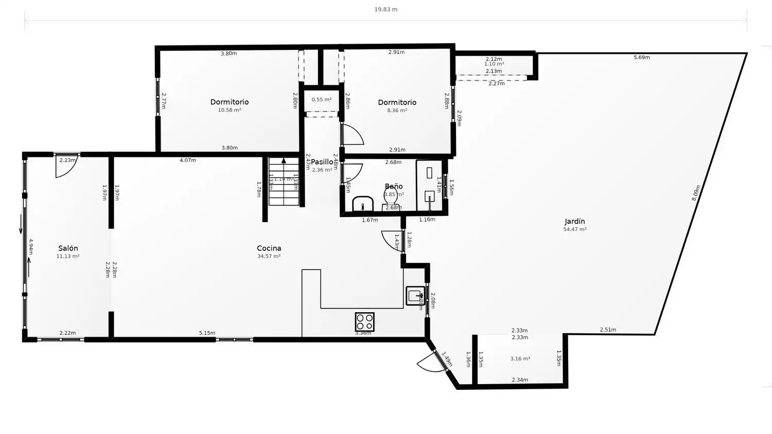 Semi-detached house with terrace for sale in Pinar del Advocat - Cometa, imagen 42