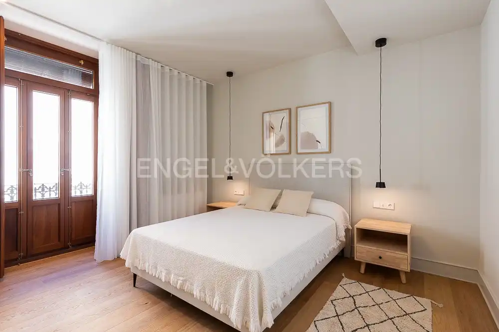 Habitación de Ático de alquiler en Valencia con Aire acondicionado, Calefacción y Terraza