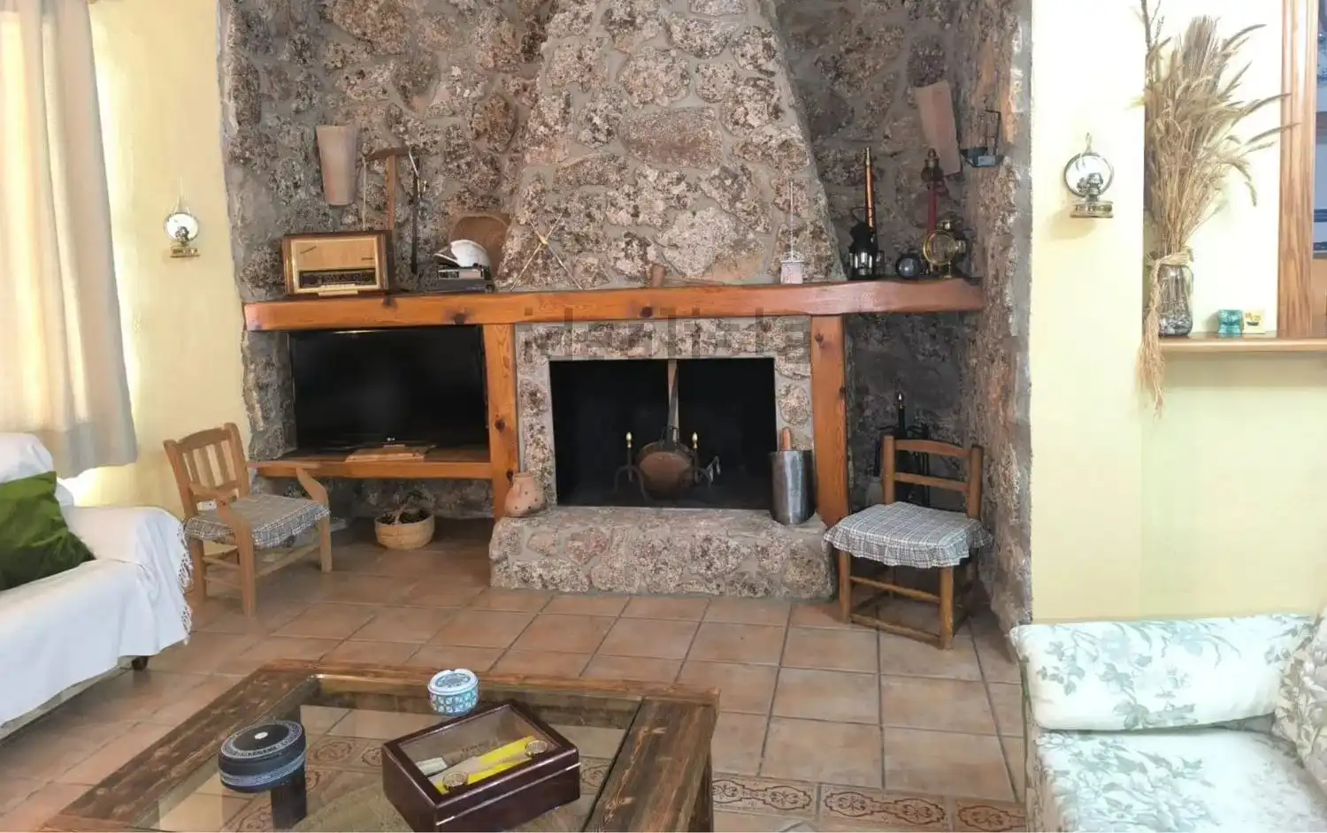 Sala d'estar de Casa o xalet en venda en Albacete amb Aire condicionat, Calefacció i Jardí privat