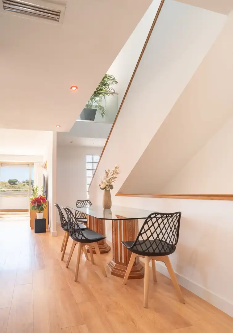 Comedor de Dúplex en venta en Mijas con Aire acondicionado, Terraza y Piscina