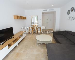 Living room of Flat to rent in Sant Joan d'Alacant  with Air Conditioner, Heating and Terrace