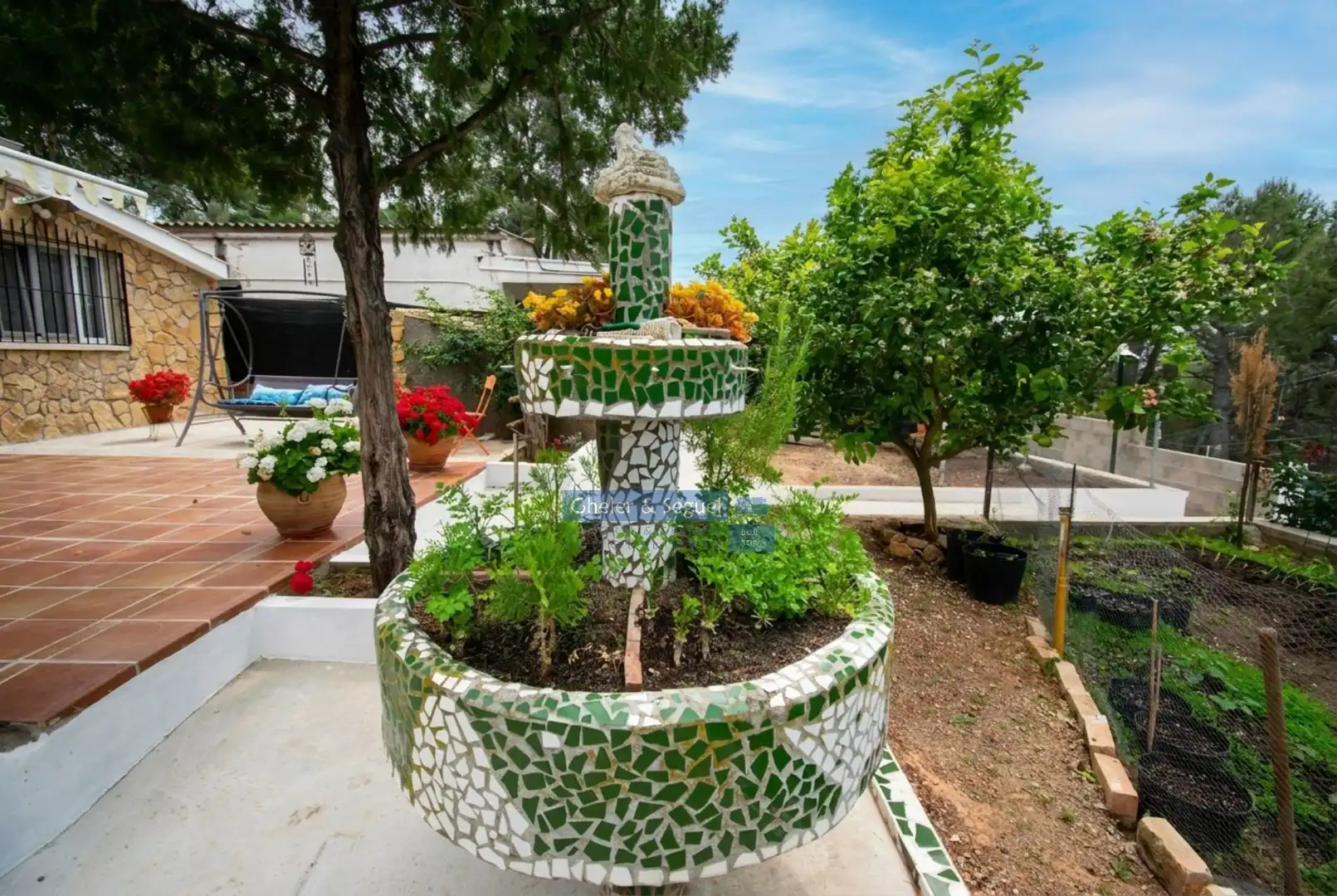 Garden of Houses for sale in Alfara de la Baronia