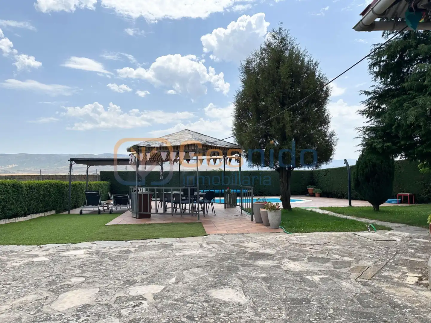 Piscina de Casa o chalet en venta en Espirdo con Calefacción y Jardín privado