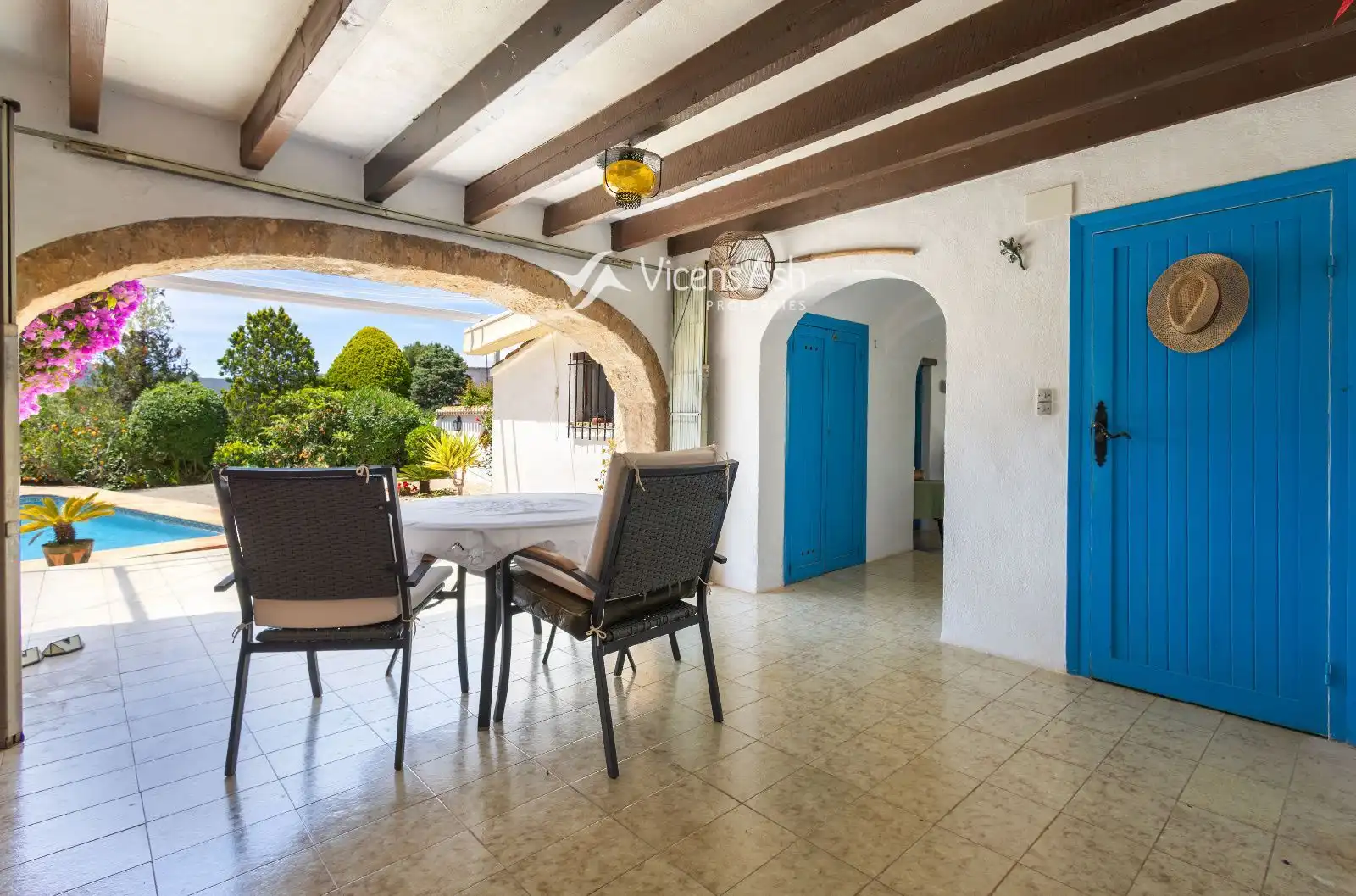 Terrace of Houses for sale in Jávea / Xàbia  with Storage room, Swimming Pool and Furnished