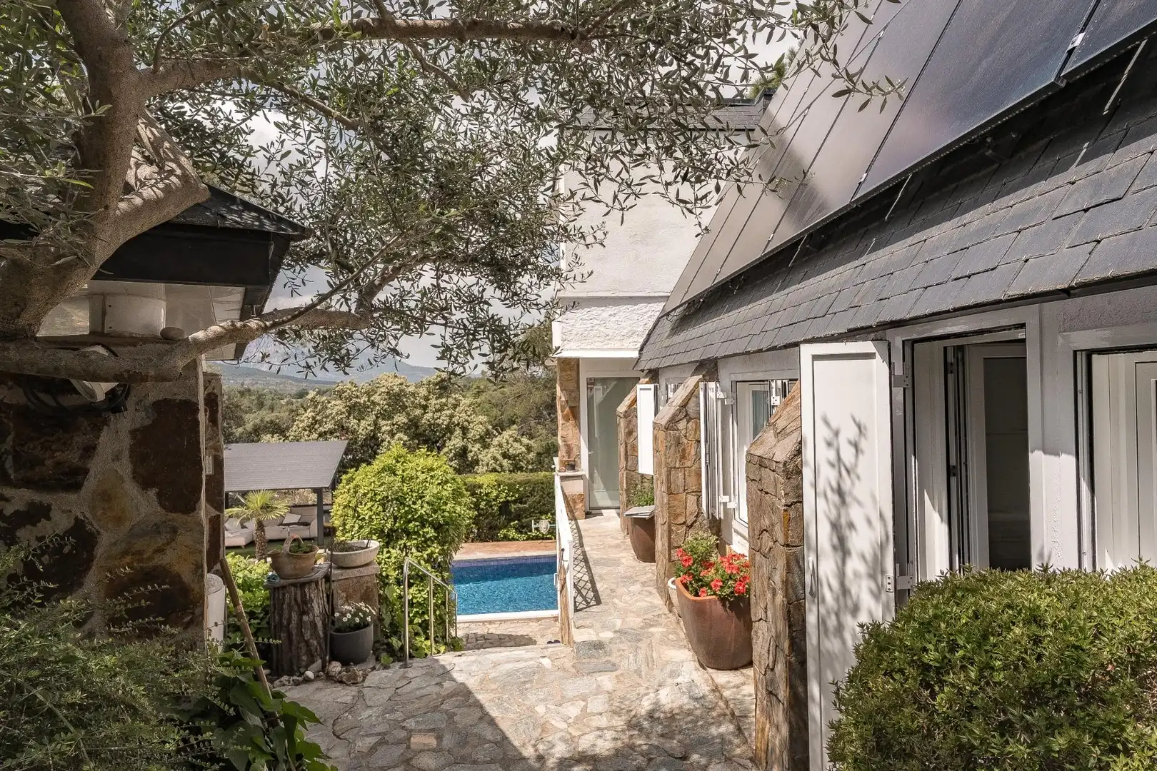 Terrassa de Casa o xalet en venda en Vacarisses amb Aire condicionat, Calefacció i Jardí privat