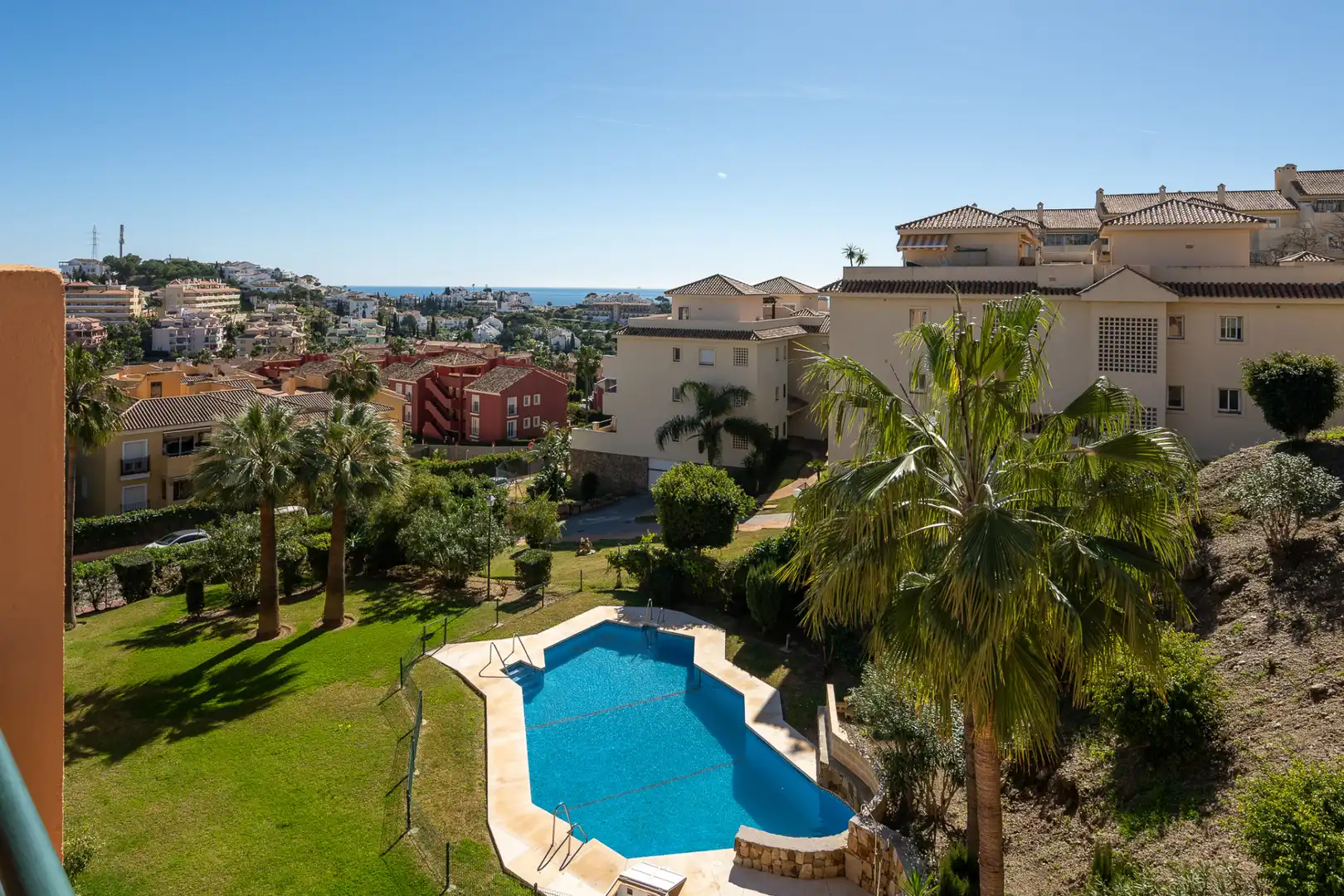 Jardí de Dúplex en venda en Mijas amb Terrassa, Piscina i Moblat