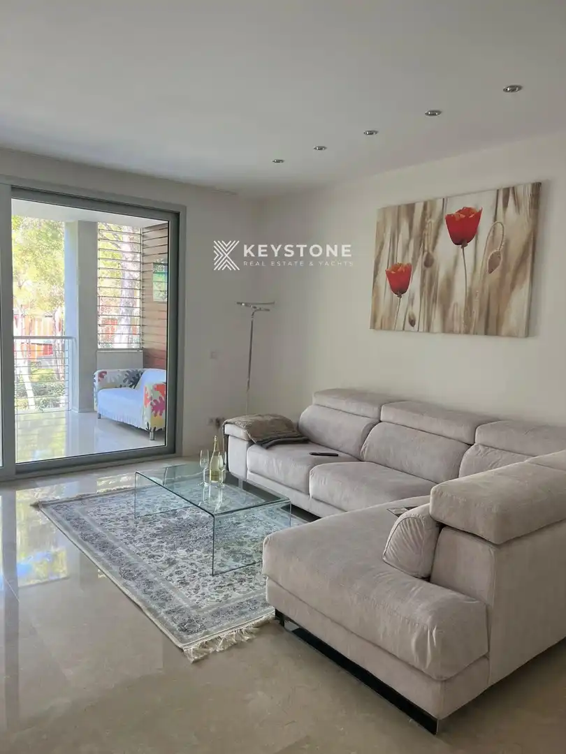 Wohnzimmer von Dachboden zur Miete in Calvià mit Klimaanlage, Heizung und Terrasse