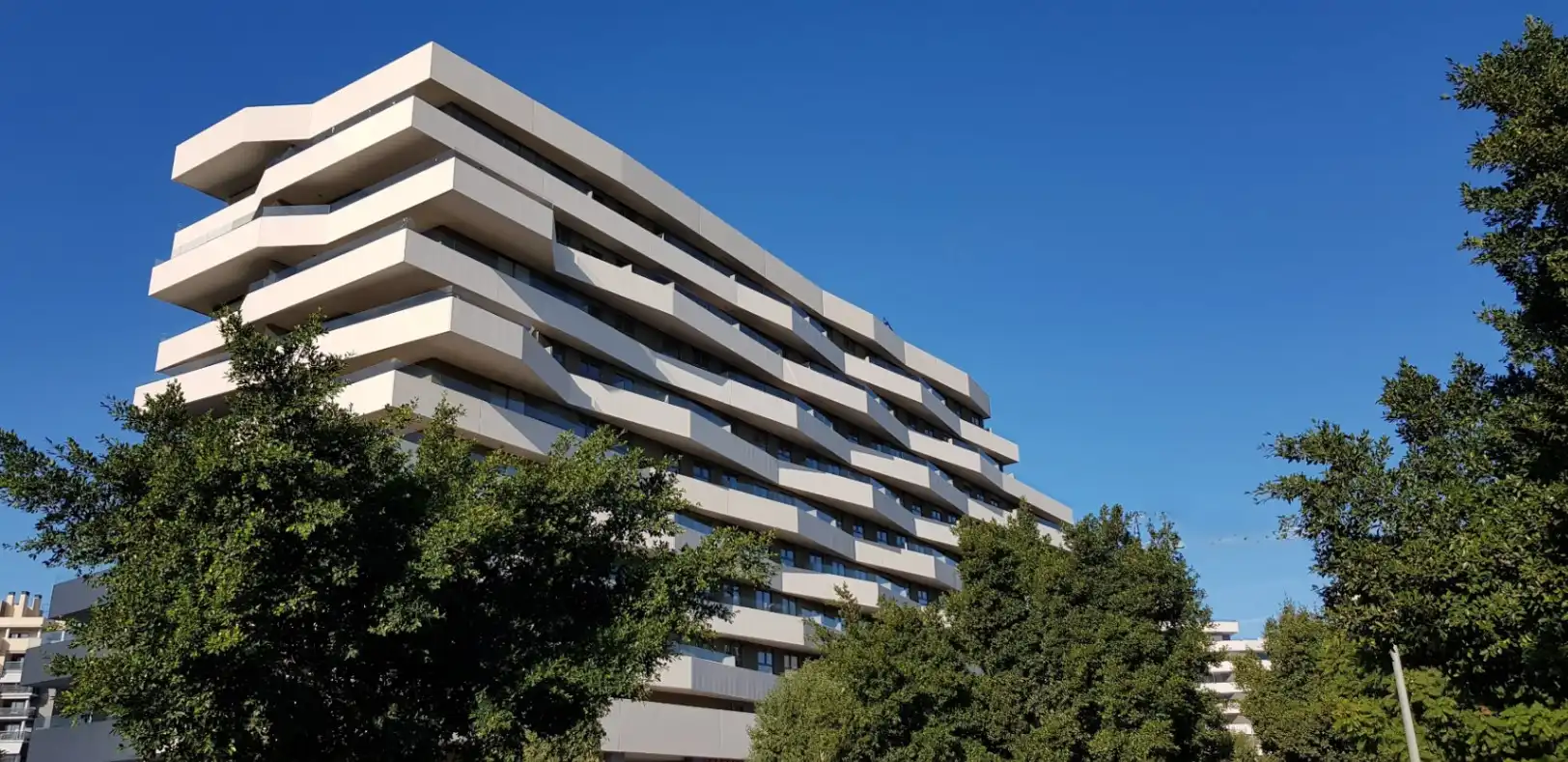 Vista exterior de Apartamento en venta en Alicante / Alacant con Aire acondicionado, Calefacción y Terraza